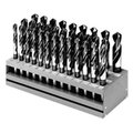 Morse Silver and Deming Drill Set, Series 8040R, Imperial System of Measurement, 12 Minimum Drill Bit S 18112